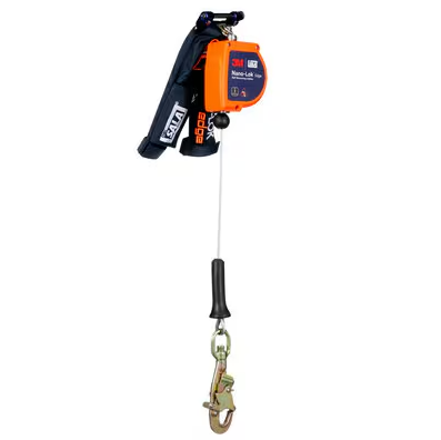 3M DBI-SALA Nano-Lok Edge 8 ft. Cable SRL with Swivel Snap Hook from Columbia Safety